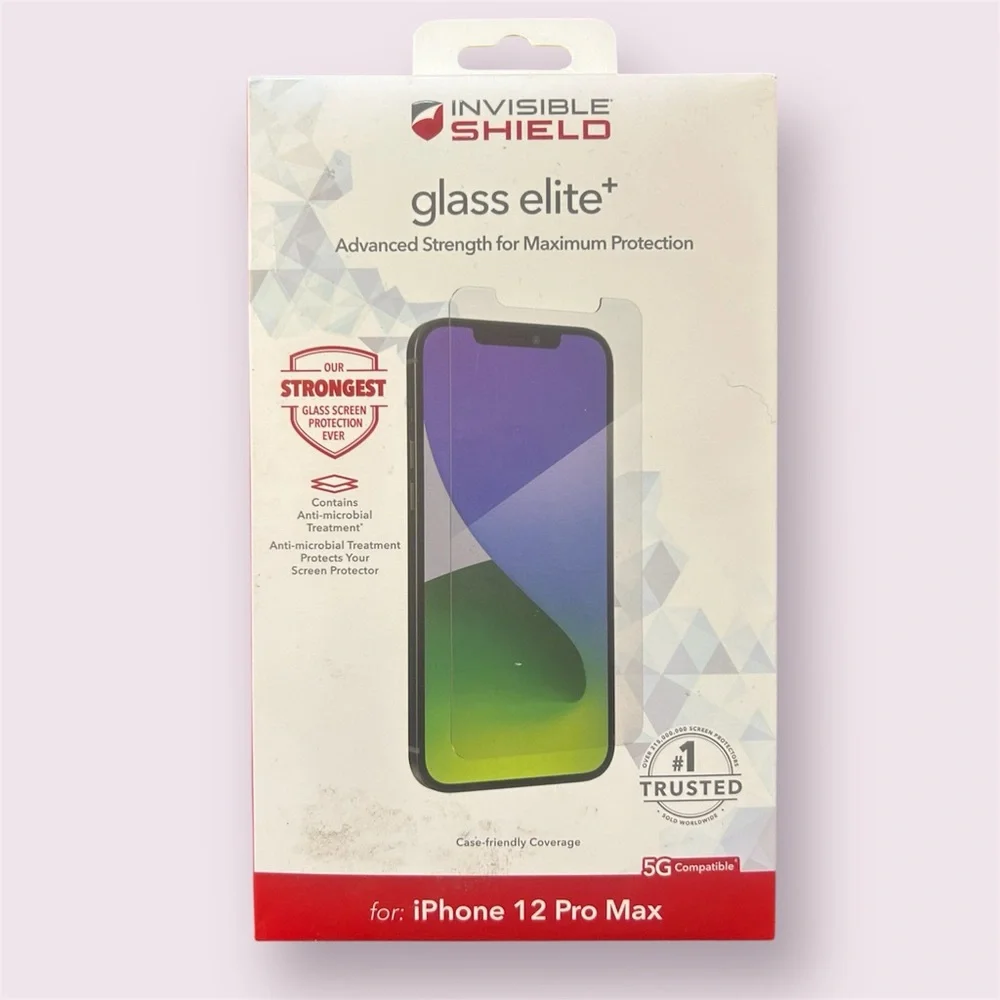 Glass Elite+ Screen Protector for iPhone 12 Pro Max - Clear